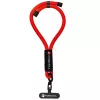 Forcell F-Design R10X40 csuklóra akasztható telefontartó / csuklópánt, állítható hossz max. 20cm, piros