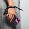 Forcell F-Design R10X40 csuklóra akasztható telefontartó / csuklópánt, állítható hossz max. 20cm, fekete