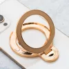 Kör alakú telefontartó kitámasztóval, arany
