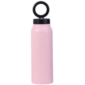   Termosz MagSafe kompatibilis mágneses tartóval, 950ml, rózsaszín