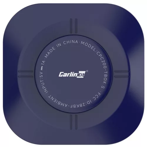 Carlinkit TBOX-S2P vezeték nélküli adapter Carplay&Android auto, kék
