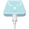 Baseus Magnetic Mini Powerbank / külső akkumulátor, USB-C port 6000mAh, 20W, kék