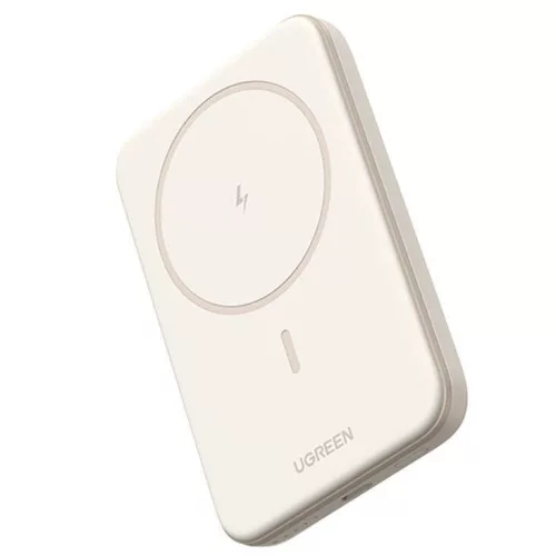 Ugreen PB561 Powerbank / külső akkumulátor, mágneses, USB-C port 10000mAh, 15W, bézs