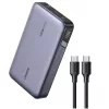 Ugreen PB720 Powerbank / külső akkumulátor, USB-A-2xUSB-C port 20000mAh, 100W, PD, szürke