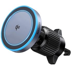   Ugreen W708 mágneses vezeték nélküli autós töltő, 15W, fekete