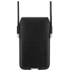 Lacoste PVC telefon tartó kis táska, XL, fekete