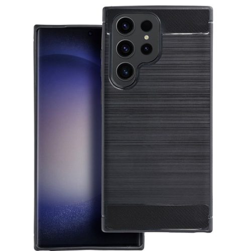 Carbon Motorola G86 szilikon tok, fekete