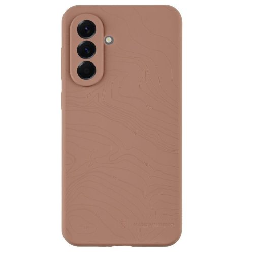 Tactical Beaver Samsung Galaxy A36 prémium szilikon tok kameravédő peremmel, világosbarna