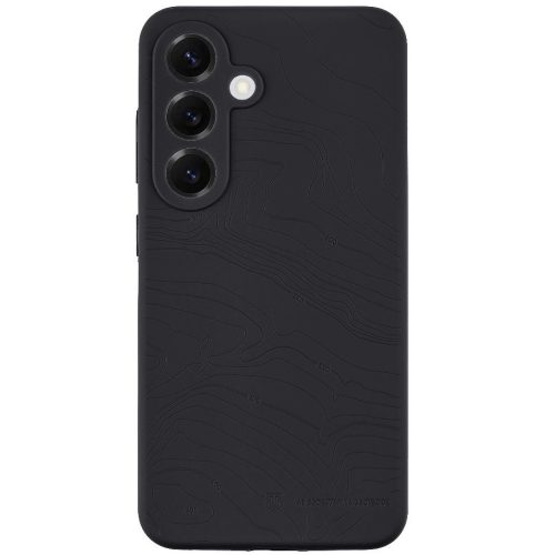 Tactical Beaver Samsung Galaxy S25 prémium szilikon tok kameravédő peremmel, fekete