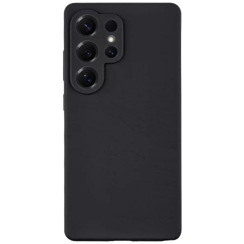Tactical Beaver Samsung Galaxy S25 Ultra prémium szilikon tok kameravédő peremmel, fekete