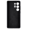 Tactical Beaver Samsung Galaxy S25 Ultra prémium szilikon tok kameravédő peremmel, fekete