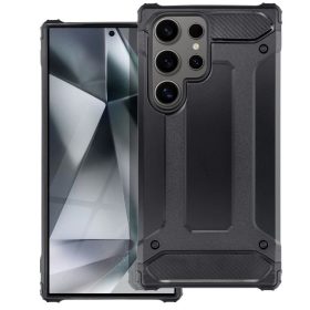   Forcell Armor ütésálló hátlap tok, Samsung Galaxy S24 Ultra, fekete