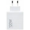Xiaomi MDY-16-EN USB-A hálózati töltő adapter, 120W,  6A, fehér, csomagolás nélkül (Bulk)