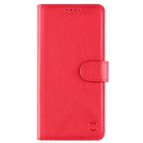   Tactical Field Notes Samsung Galaxy A17 flip/oldalra nyíló tok, piros