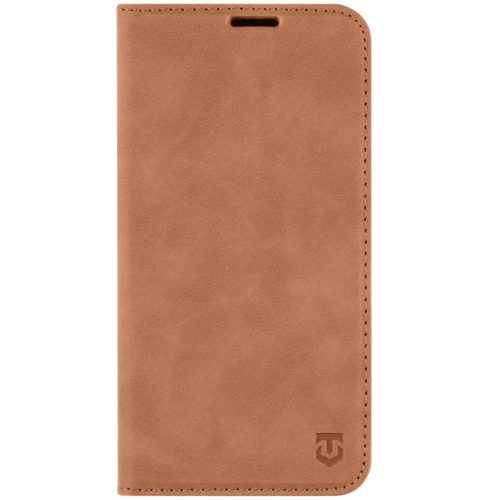 Tactical Xproof Samsung Galaxy A17 flip/oldalra nyíló tok, barna