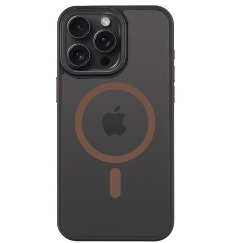 Tactical MagForce Hyperstealth 2.0 Apple iPhone 14 Pro Magsafe hátlap tok, fekete/barna