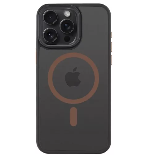 Tactical MagForce Hyperstealth 2.0 Apple iPhone 13 Pro Magsafe hátlap tok, fekete/barna