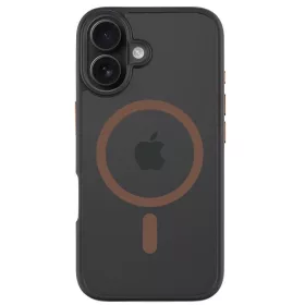   Tactical MagForce Hyperstealth 2.0 Apple iPhone 16 Magsafe hátlap tok, fekete/barna