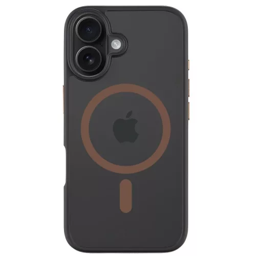 Tactical MagForce Hyperstealth 2.0 Apple iPhone 16 Magsafe hátlap tok, fekete/barna