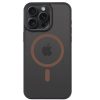 Tactical MagForce Hyperstealth 2.0 Apple iPhone 16 Pro Magsafe hátlap tok, fekete/barna