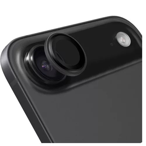 OBAL:ME Apple iPhone Air (2025) tempered glass kamera védő üvegfólia, fekete