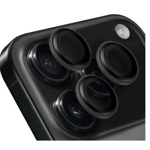 OBAL:ME Apple iPhone 17 Pro / 17 Pro Max tempered glass kamera védő üvegfólia, titánium szürke