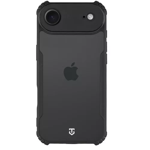 Tactical Quantum Stealth Apple iPhone Air (2025) hátlap tok, átlátszó/fekete