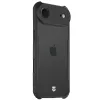 Tactical Quantum Stealth Apple iPhone Air (2025) hátlap tok, átlátszó/fekete
