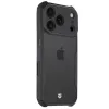 Tactical Quantum Stealth Apple iPhone 17 Pro hátlap tok, átlátszó/fekete