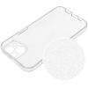 Clear 2mm Samsung Galaxy A17 csillámos szilikon tok, átlátszó