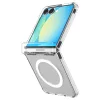 Spigen Ultra Hybrid Pro Magfit Samsung Galaxy Flip 7 tok, MagSafe, átlátszó