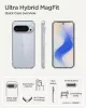 Spigen Ultra Hybrid Pixel 10 / Pixel 10 Pro tok, Crystal Clear, átlátszó