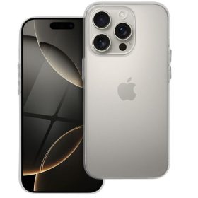   Samsung Galaxy A17 ultravékony prémium matt hátlap tok, átlátszó