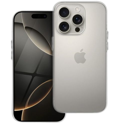 Samsung Galaxy A17 ultravékony prémium matt hátlap tok, átlátszó