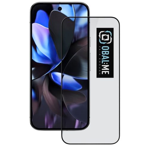 OBAL:ME 5D Google Pixel 10 Pro XL kijelzővédő üvegfólia, fekete