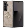 Guess PU 4G Metal Logo Samsung Galaxy Z Fold 7 kemény hátlap tok, rózsaszín