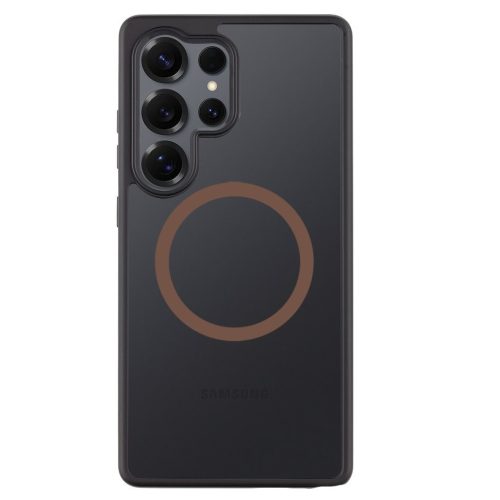 Tactical MagForce Hyperstealth 2.0 Samsung Galaxy S24 Ultra Magsafe hátlap tok, fekete/barna