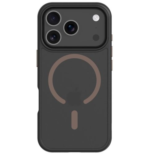 Tactical MagForce Hyperstealth 2.0 Apple iPhone 17 Pro Max MagSafe hátlap tok, fekete/barna