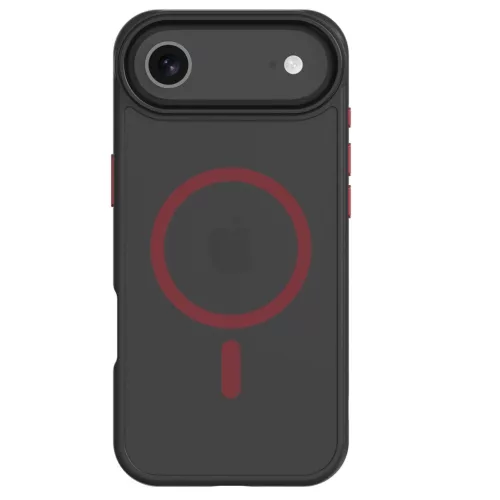 Tactical MagForce Hyperstealth 2.0 Apple iPhone Air (2025) MagSafe hátlap tok, fekete/piros