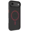 Tactical MagForce Hyperstealth 2.0 Apple iPhone Air (2025) MagSafe hátlap tok, fekete/piros