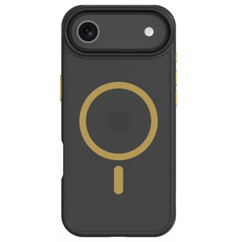 Tactical MagForce Hyperstealth 2.0 Apple iPhone Air (2025) MagSafe hátlap tok, fekete/sárga
