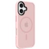 Tactical MagForce Hyperstealth Apple iPhone 17 MagSafe tok, áttetsző/rózsaszín