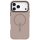 Tactical MagForce Hyperstealth Apple iPhone 17 Pro MagSafe tok, áttetsző/barna