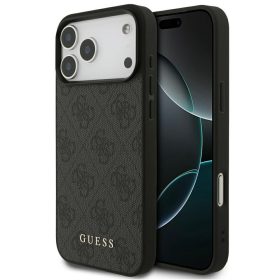 Guess 4G Classic Apple iPhone 17 Pro hátlap tok, fekete