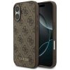 Guess 4G Classic Apple iPhone 17 hátlap tok, barna