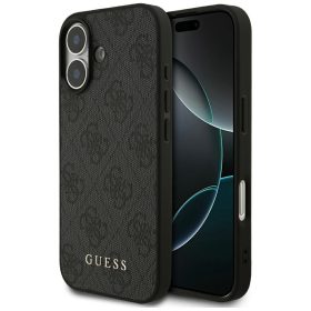 Guess 4G Classic Apple iPhone 17 hátlap tok, fekete