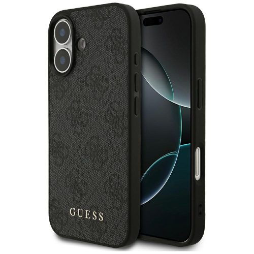 Guess 4G Classic Apple iPhone 17 hátlap tok, fekete