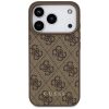 Guess 4G Classic Apple iPhone 17 Pro hátlap tok, barna