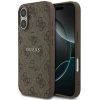 Guess 4G Ring Classic Logo Apple iPhone 17 MagSafe hátlap tok, barna