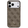 Guess 4G Small Classic Logo Apple iPhone 17 Pro Max MagSafe hátlap tok, barna